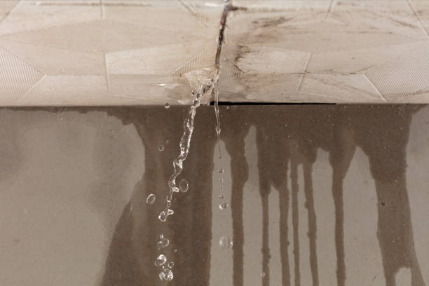 Professional Flood Damage Cleanup technician working in Milford, IN